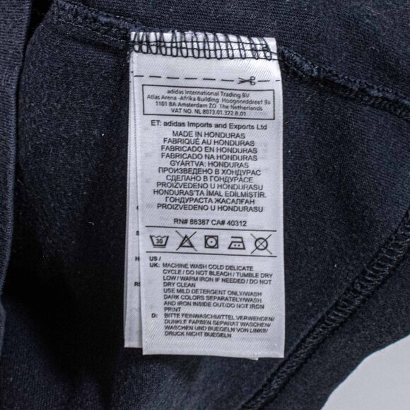 Adidas Trefoil Logo T-Shirt Medium Y2K Streetwear Blokecore Skate Sports - Picture 6 of 7